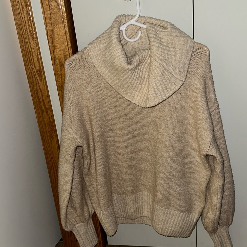 Cream sweater